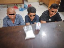 Sat. Narkoba Polres Tanjungbalai Ciduk 3 Orang Tersangka SS