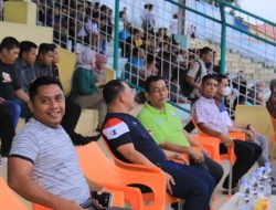 Bupati Labuhanbatu Terus Saksikan Ramadhan Cup Di Stadion Binaraga