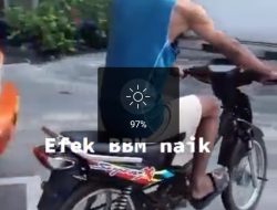 BBM Naik, Zainal Abidin Ajak Warga Modiv Sepeda Motor Pakai Dayungan Sepeda Biar Hemat Minyak