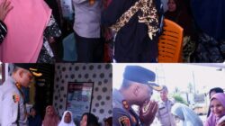 Indahnya Berbagi, Kapolres Aceh Timur Serahkan Bansos Kepada Warga Julok